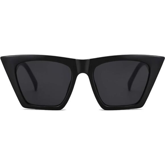 Women\'s Square Cateye Trendy Large Oversized Polarized Sunglasses